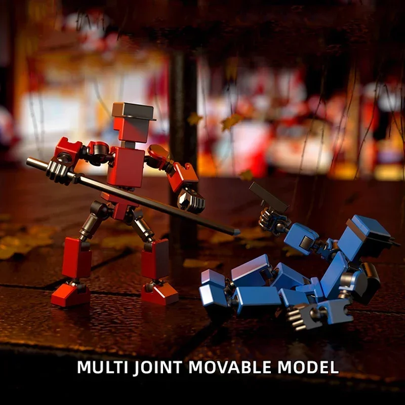 Creative Multi-Jointed Movable Shapeshift Robot 3.0 3D Printed Mannequin Dummy Action Model Doll Toy Kid Christmas Decora Gift thumbnail 3