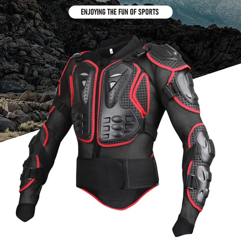 Unisex Motorcycle Jacket Durable And Comfortable Riding Protective Gears Outdoor Sports Motocross Equipment Motor Body Guard thumbnail 2