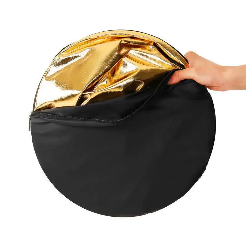 5 in 1 Round Reflectors Collapsible Photography Fill Light Batter Diffuser Accessories Multi-Disc Outdoor Photos Backdrops Props thumbnail 2