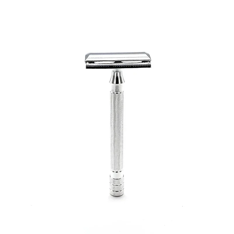 Double Edge Classic Mens Shaving Mild Hair Removal Shaver It With Small Brush Adjustable Safety Razor Face Razor thumbnail 4