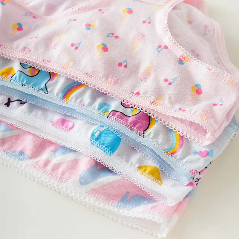 100% Cotton Panties Sets Girls Kids Short Briefs Children Underwear Child Cartoon Shorts Underpants Lace Panties Cute 2025 New thumbnail 3