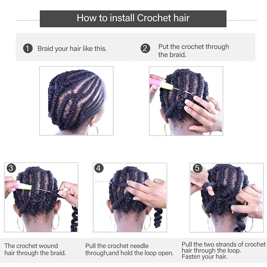 Synthetic Curly Braiding Hair 30 Inch Ocean Wave Crochet Hair for Black Women Long Deep Wave Wet and Wavy Braiding Hair thumbnail 3