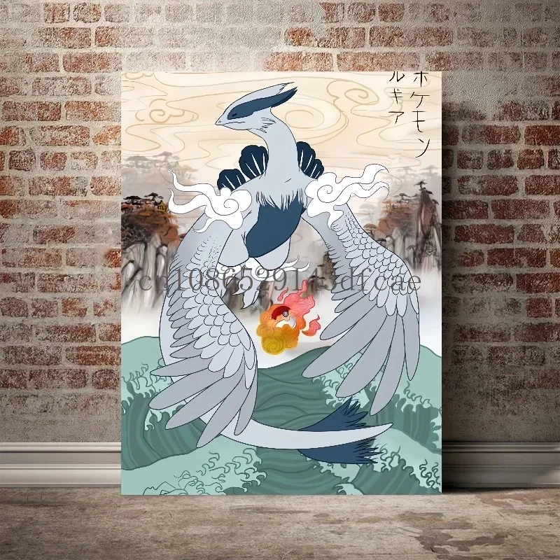 Print on Canvas Pokemon Empoleon Wall Art Home Modern Living Room Friends Gifts Decoration Paintings Decorative Aesthetic Poster thumbnail 5