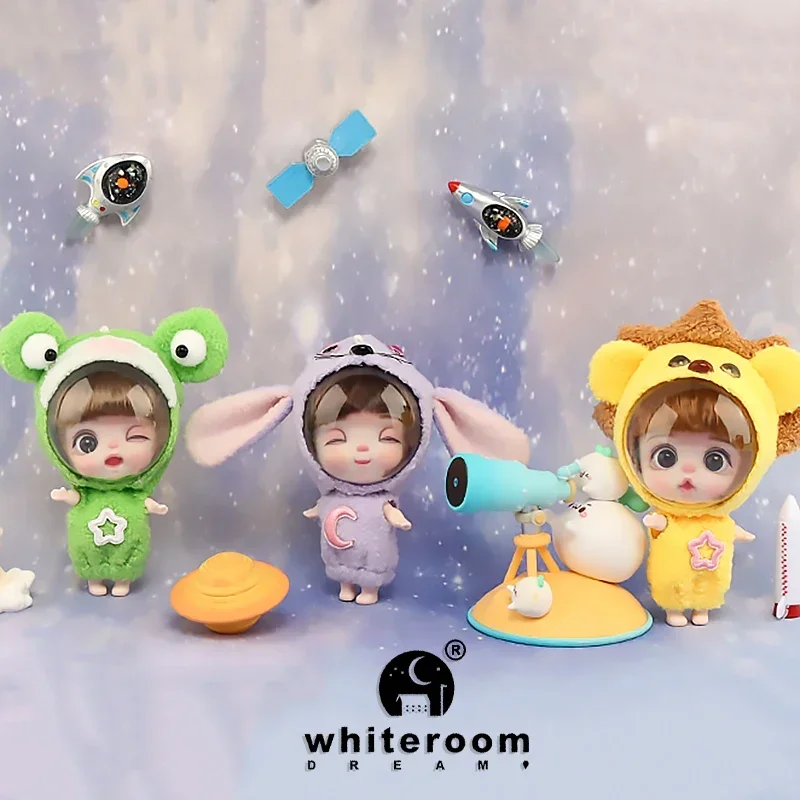 9cm Mini Doll  Astronauts  Animals Key Pendant Bjd Pocket Dolls Toys Girl Reborn Kit Baby Toys for Children Baby Boy Accessories thumbnail 4