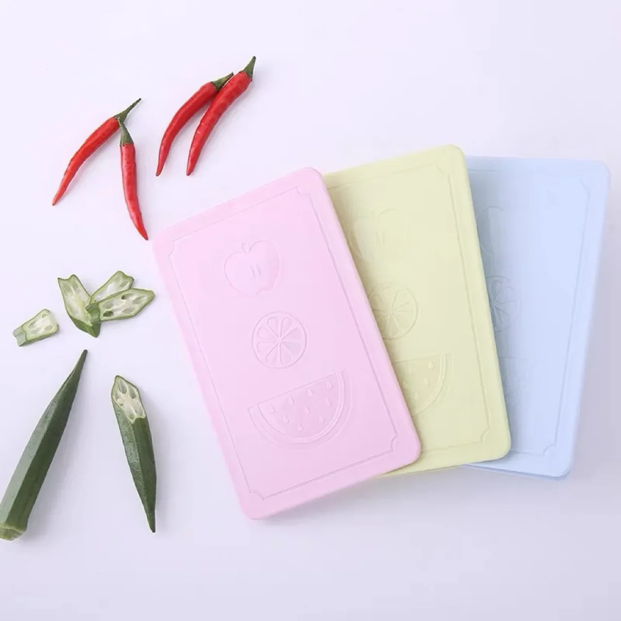 Kitchen Cutting Board Portable Accessories Chopping Boards Foldable Useful Things Thickened for Plastic Table Knives Dining Bar thumbnail 5