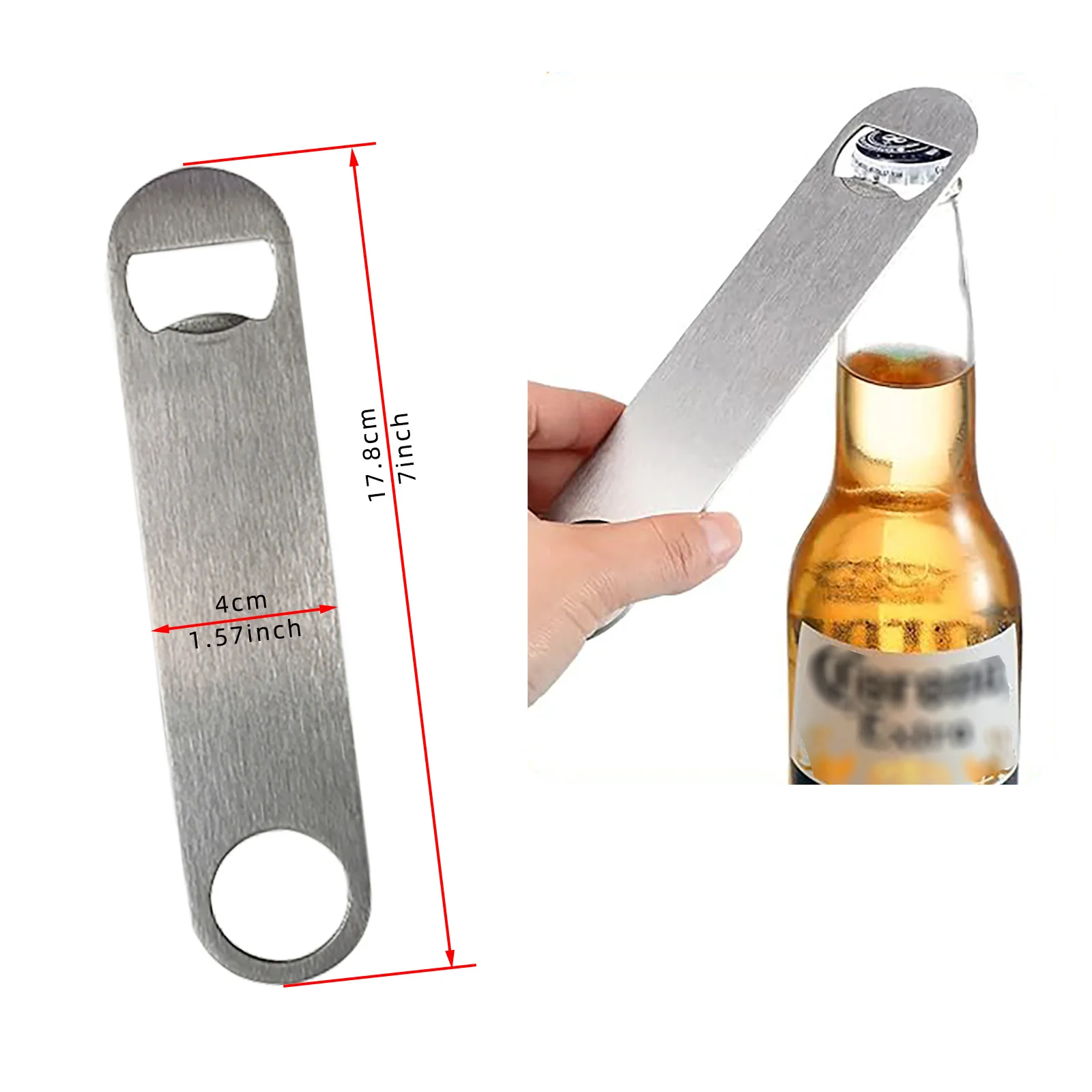 10pcs Fast Lever Beer Bottle Opener Custom Stainless Steel Pro Bar Accessories Heavy Duty Tools Promotion Logo Gift Giveaway thumbnail 2