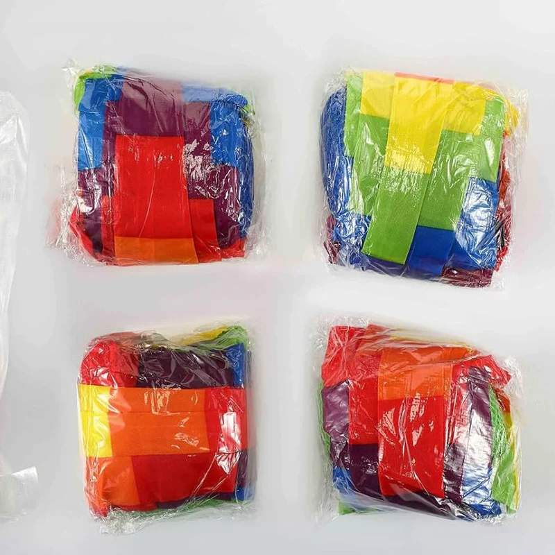 Throw And Catch Ball With Rainbow Tail Playground Outdoor Games For Kids Kindergarten School Sensory Play Toys Buitenspeelgoed thumbnail 6