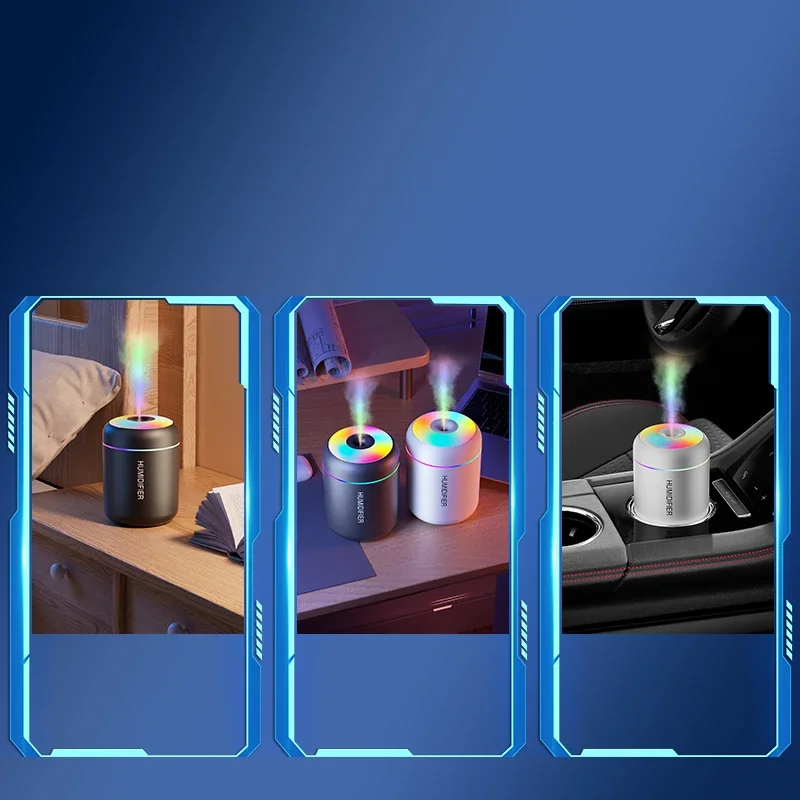 Mini Air Humidifier USB Electric 180ML Aroma Diffuser Essential Oil Purifier Aromatherapy Mist Maker Lights For Car Home Bedroom thumbnail 6