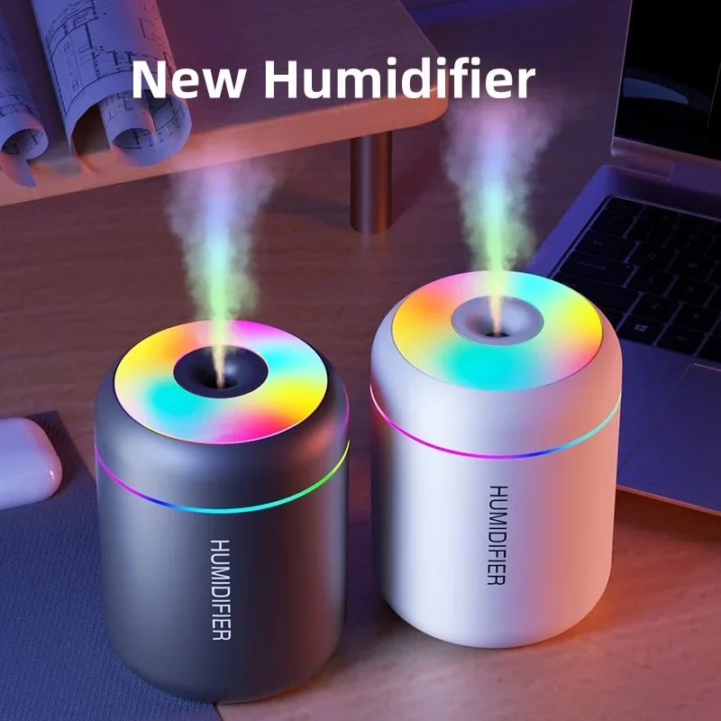 Mini Air Humidifier USB Electric 180ML Aroma Diffuser Essential Oil Purifier Aromatherapy Mist Maker Lights For Car Home Bedroom thumbnail 2