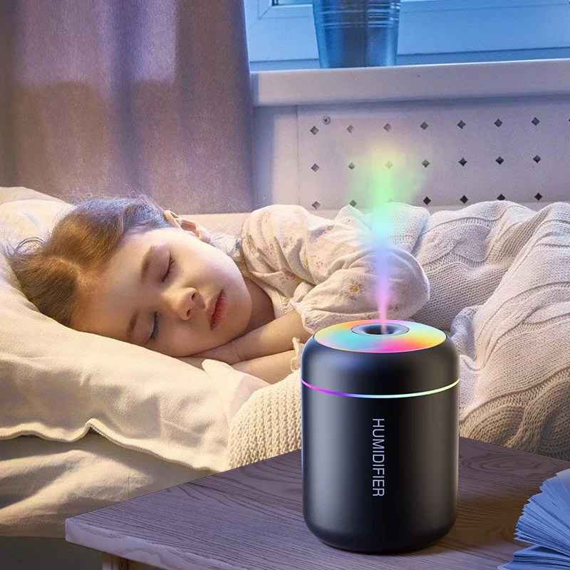 Mini Air Humidifier USB Electric 180ML Aroma Diffuser Essential Oil Purifier Aromatherapy Mist Maker Lights For Car Home Bedroom thumbnail 4