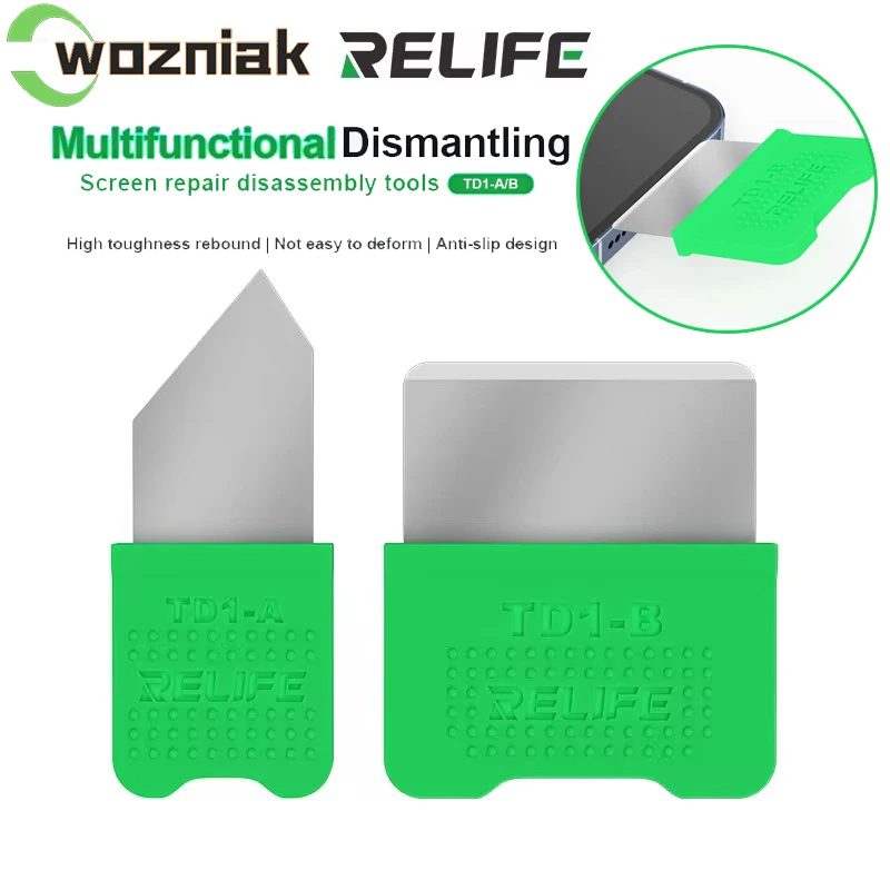 RELIFE TD1-A TD1-B High Toughness LCD Screen Opener Prying Tools for iPhone iPad Samsung Tablet Mobile Phone Repair Tools