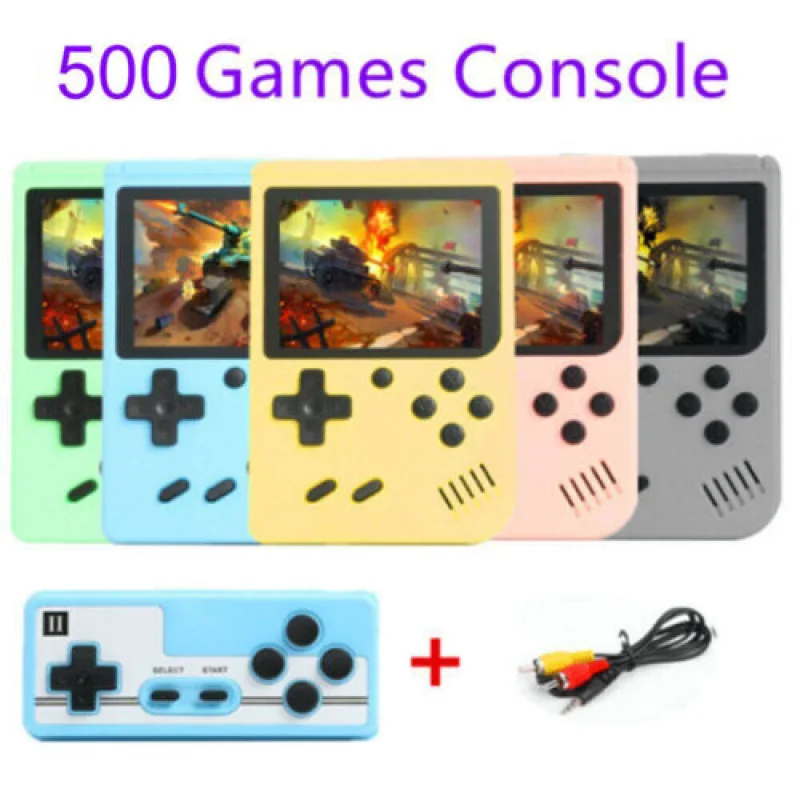 Built-in 500+ Classic games 5 inch arcade retro Console games console for Game boy Emulator TV Video Game Handheld Game Player thumbnail 2