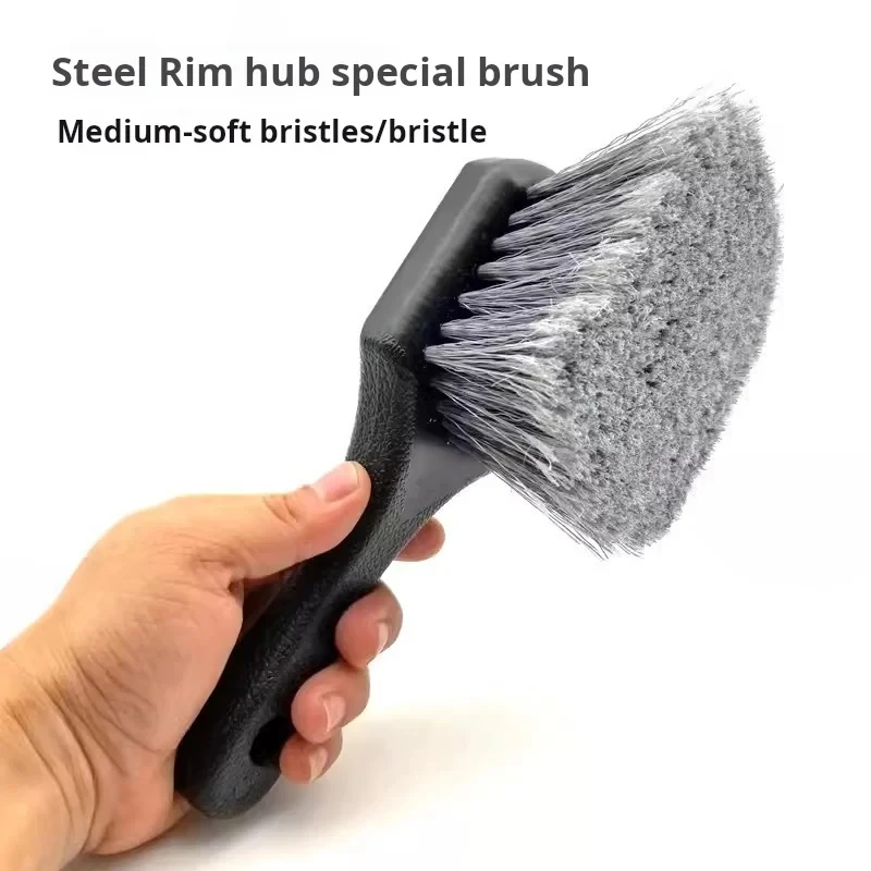 Car Tire Wheel Rim Cleaning Brush Detailing Brushes Wash Towel Kit Universal Wheel Tire Cleaning Accessories thumbnail 4