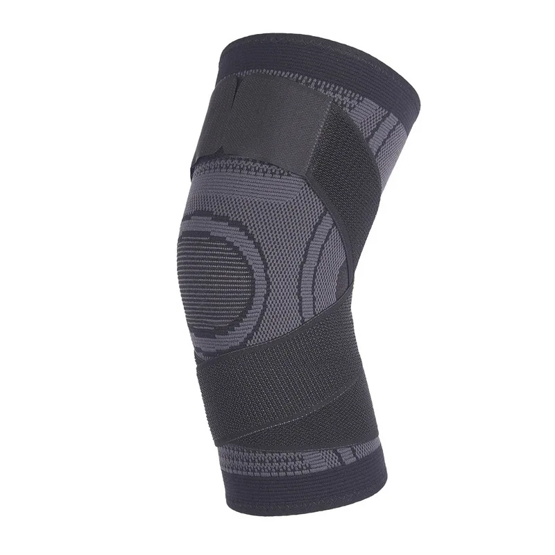 1PCS Adjustable Sports Knee Pad Knee Pain Relief Patella Stabilizer Brace Support for Hiking Soccer Basketball Running Sport thumbnail 5