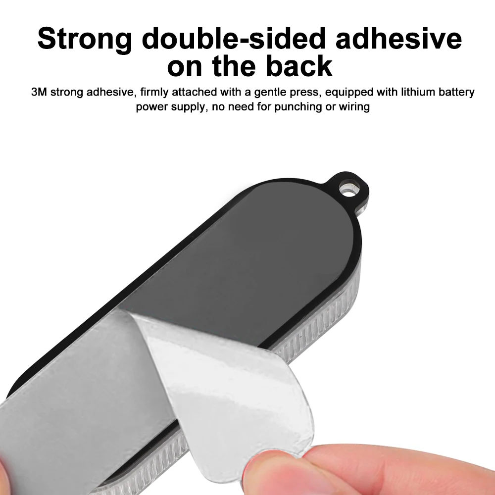 Car Solar Charging-free Anti-rear Collision And Explosion-proof Safety Light Motorcycle Brake Tail Light Modified Flash Light thumbnail 3