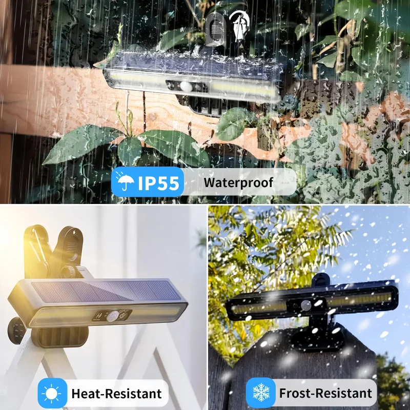 Outdoor Solar Garden Lights Waterproof Human Lnduction LED Landscape Lamp Camping Picnic Lighting Equipment thumbnail 3