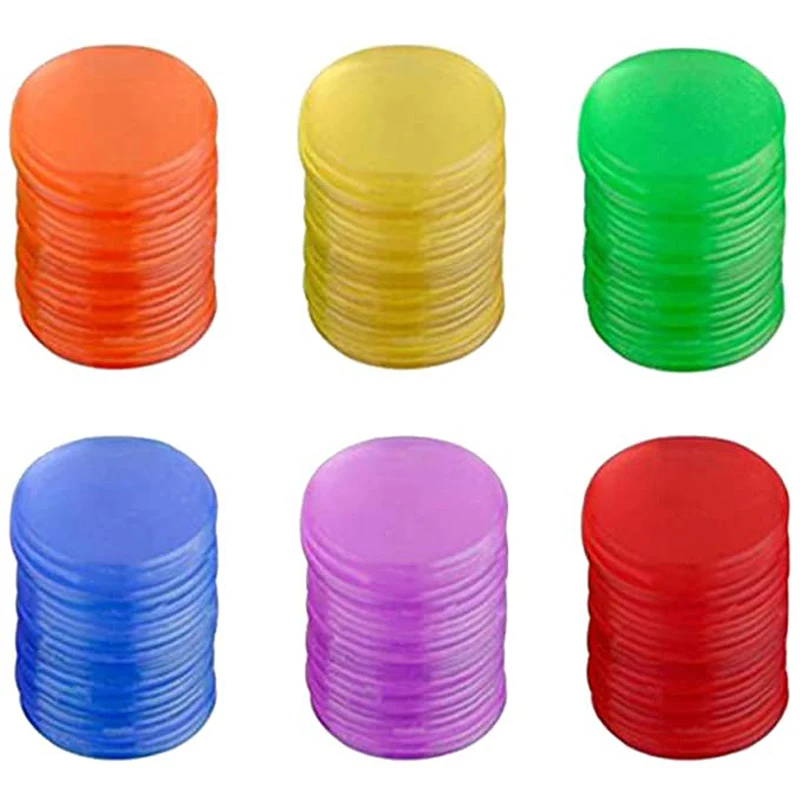 Learning Resources Transparent Color Counting Chips Size 19MM Classroom Montessori Toys Maths Juguetes Didácticos Para Niños thumbnail 3