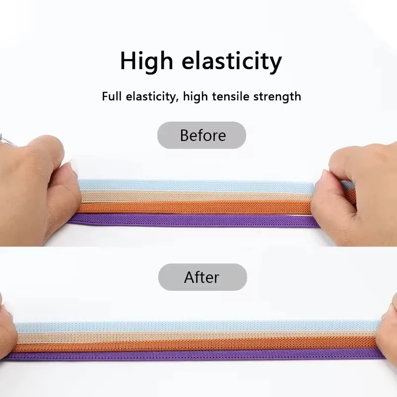 8mm No Tie Shoe Laces Metal Press Lock Shoelaces Without Ties Elastic Laces Sneaker Kids Adult Widened Flat Shoelace for Shoes thumbnail 5