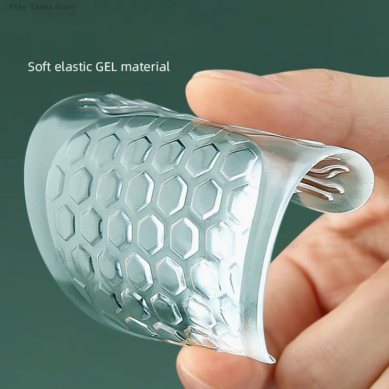 GEL Sandals Forefoot Pads High Heels Anti-wear Anti-Slip Insoles Pain Relief Foot Care Inserts Particles Massage Shoe Cushion thumbnail 5