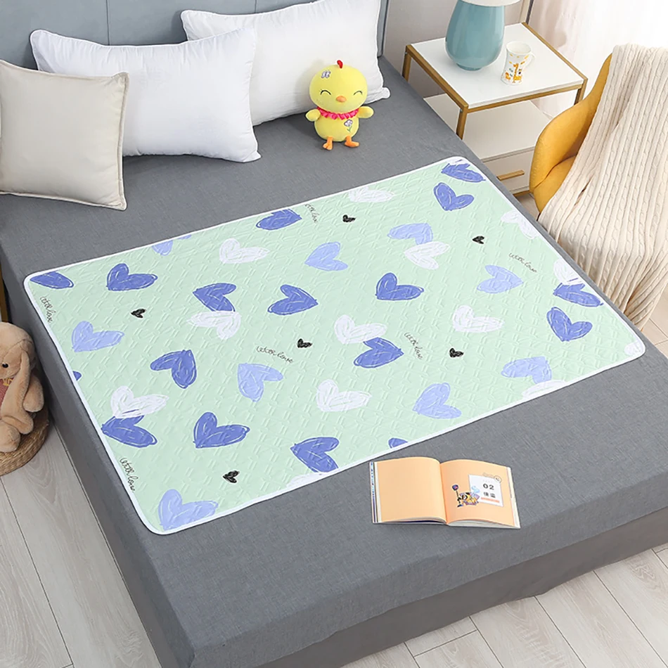 Comfortable and Durable Reusable Waterproof and Washable Mattresses Baby and Elderly Soft and Breathable Nursing Bedding thumbnail 4