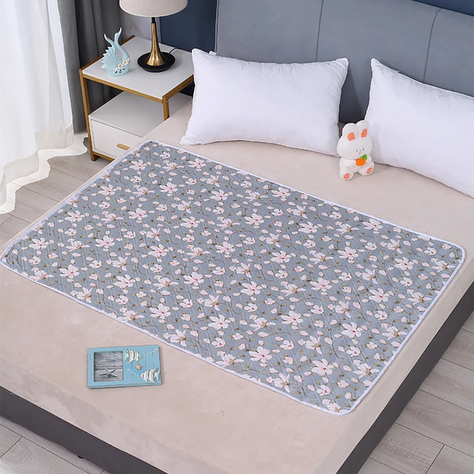 Comfortable and Durable Reusable Waterproof and Washable Mattresses Baby and Elderly Soft and Breathable Nursing Bedding thumbnail 6