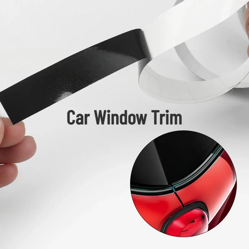 Car Window Decal Trim Vinyl Film Door Waistline Sticker Black Line Decoration Accessory For Mini Cooper R55 R56 R60 R61 F54 F56 thumbnail 3