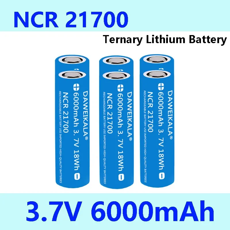 Li-48s 3.7V 6000mAh 21700 Rechargeable Battery 30A Power 10C Rate Discharge Ternary Lithium Battery Screwdriver Battery thumbnail 3