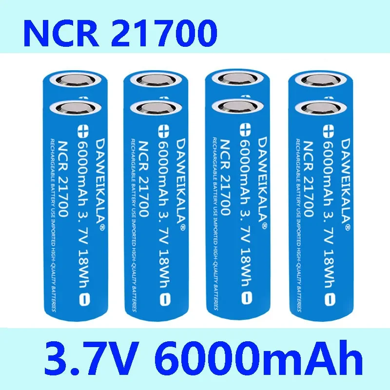 Li-48s 3.7V 6000mAh 21700 Rechargeable Battery 30A Power 10C Rate Discharge Ternary Lithium Battery Screwdriver Battery thumbnail 4