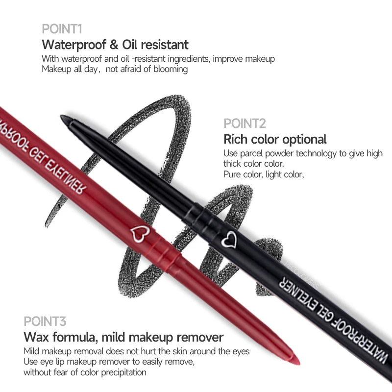 Waterproof Matte Eyeliner Pen, Quick Dry, Long-Lasting, Smooth Application, Perfect For Versatile Eye Makeup, Beauty Cosmetics thumbnail 4