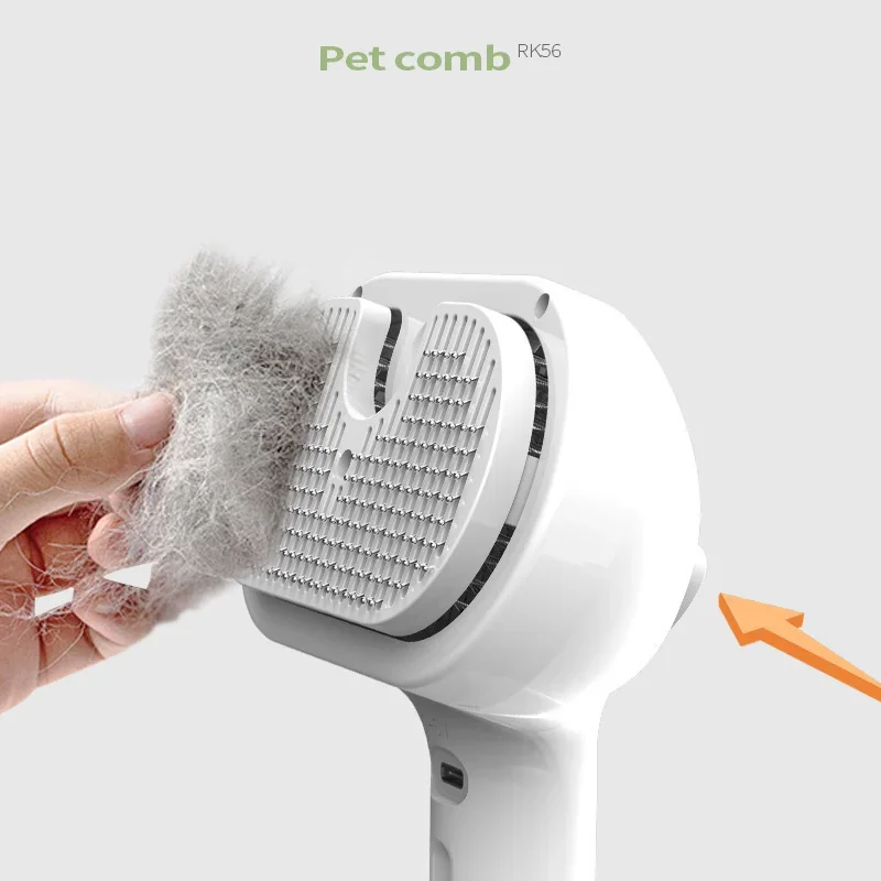Upgraded Pet Spray Grooming Comb Steamy Floating Hair Removal Cleaning Steam Brush Styling for Dogs Cats Accessories thumbnail 3