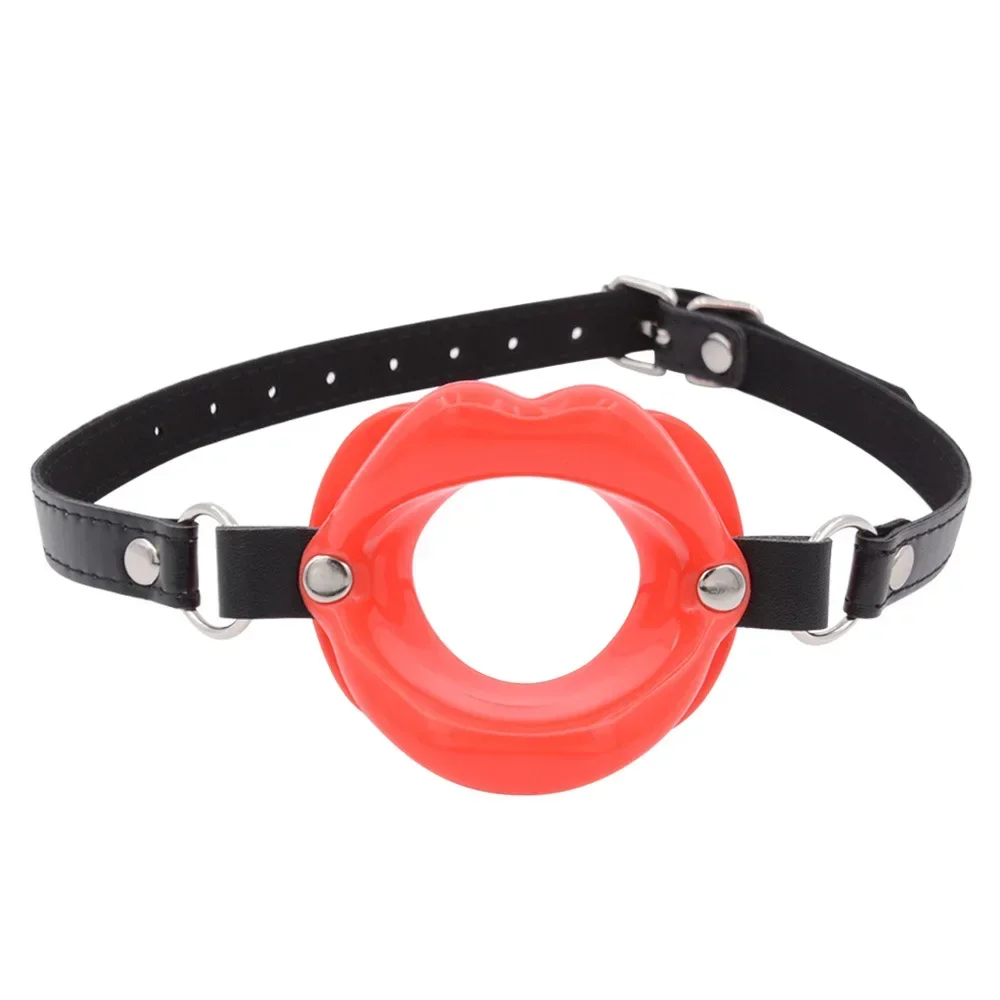SM Silicone Mouth Gag Ball Adult Flirting Toy for Men and Women Sharing Sexual Toys, Couple Love Aids thumbnail 3