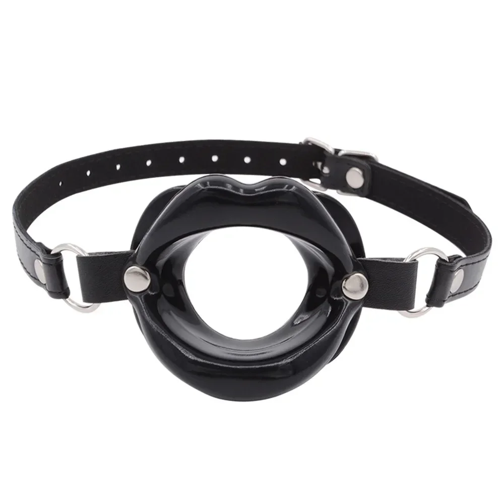 SM Silicone Mouth Gag Ball Adult Flirting Toy for Men and Women Sharing Sexual Toys, Couple Love Aids thumbnail 2