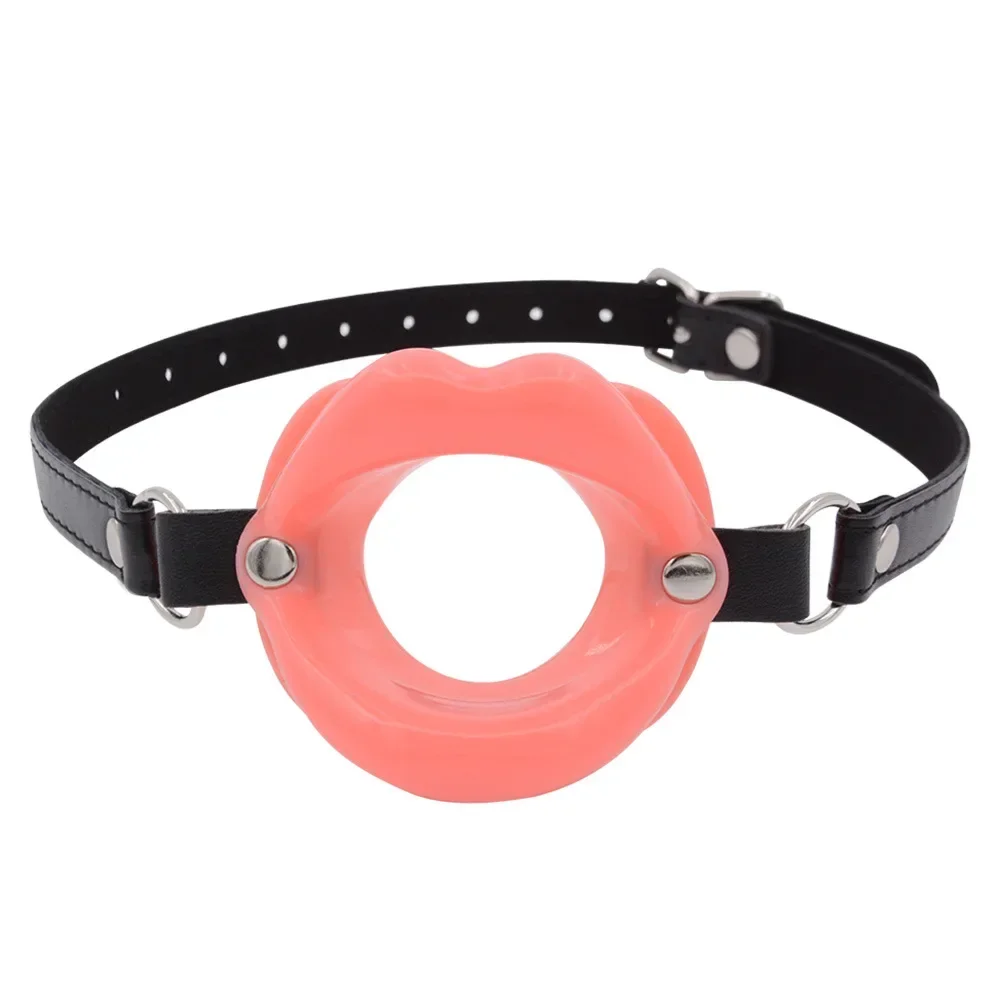 SM Silicone Mouth Gag Ball Adult Flirting Toy for Men and Women Sharing Sexual Toys, Couple Love Aids thumbnail 5