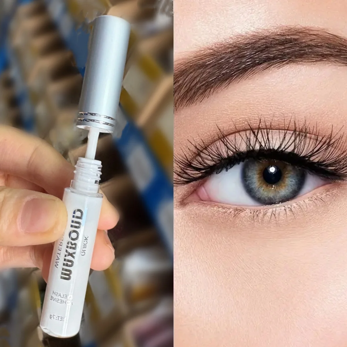 7G Long-Lasting Super Strong Styling Eyelash Glue Waterproof Natural Look Non-Irritating Quick-Drying Applicator for DIY Eyelash thumbnail 5