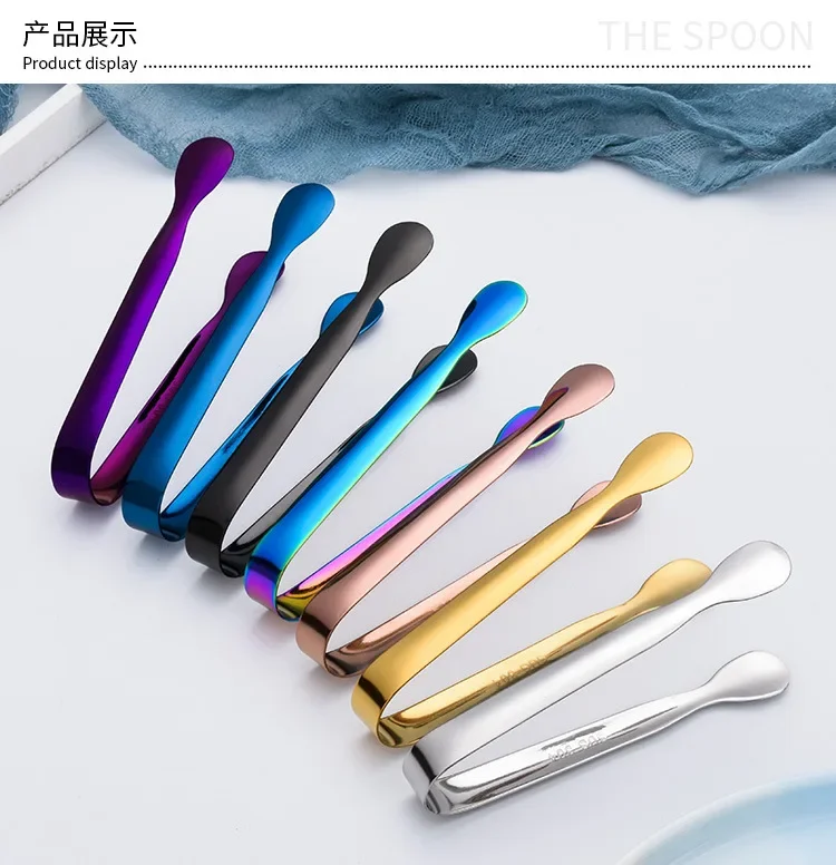 Kitchen Accessories Toolbar Cooking Utensils Ice Tongs Sugar Cube Multicolor Tool Dining Room Bread Small Tools Food Kitchens thumbnail 6