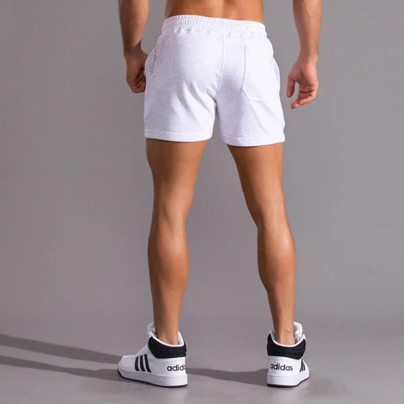 Summer Casual Shorts Men Breathable 100% Cotton Beach Shorts Comfortable Fitness Basketball Sports Short Pants Male Bermudas thumbnail 3