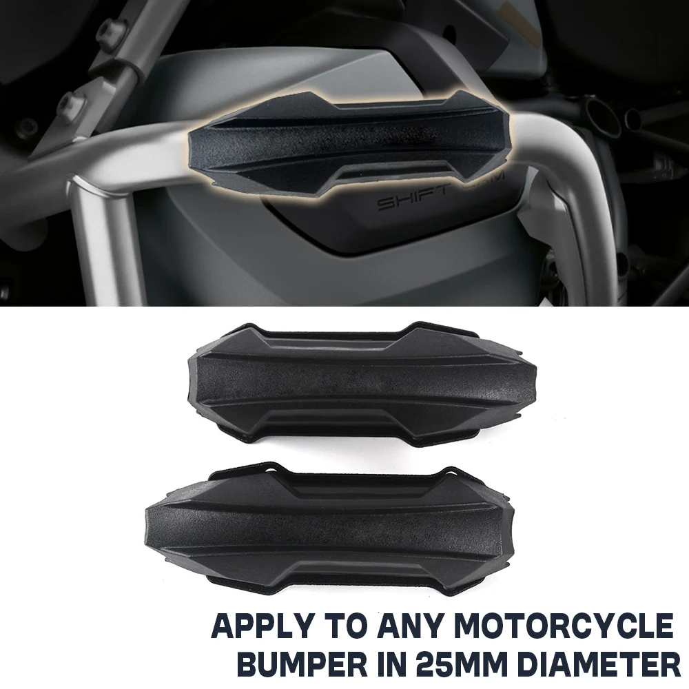 For R1200GS LC R1250GS ADV F800GS F850GS NC750X MT-09 V-Strom Motorcycle Universal 25mm Crash Bar Bumper Engine Guard Protection thumbnail 2