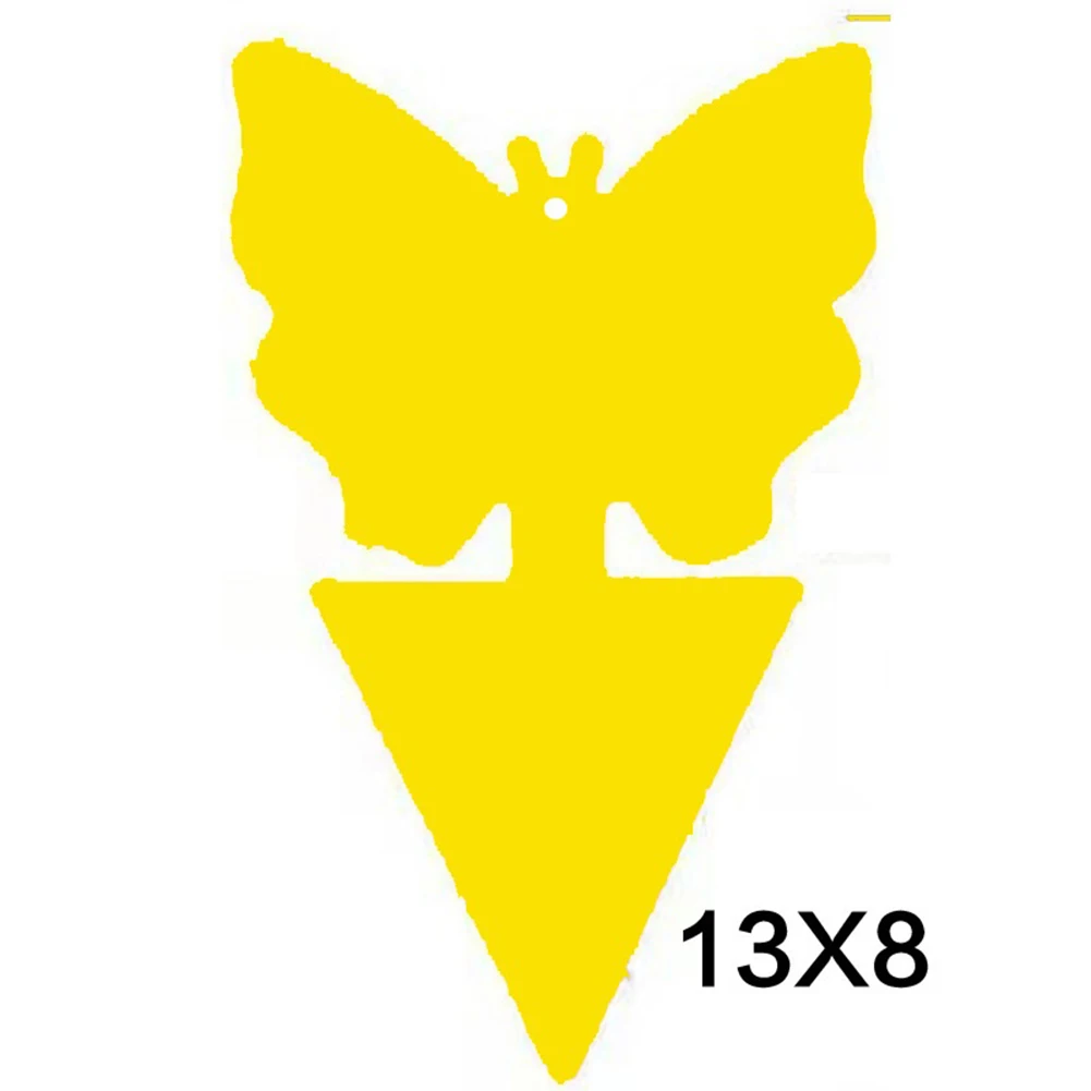 10-100Pcs Strong Yellow Sticky Traps Dual-Sided Sticker Sticky Fly Pest Traps Bugs Pest Outdoor Plant Insect Catcher Sticker thumbnail 6