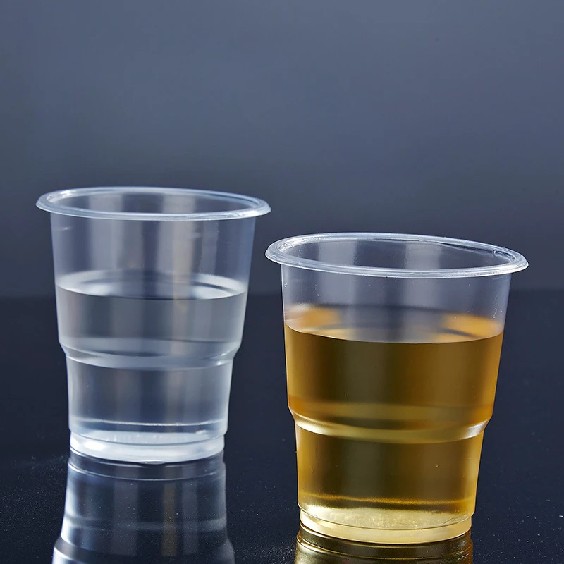 Picnic Plastic Cups Platic. Paper Cup Outdoor Party New Tableware Clear Pcs 160/170/200ml 25/50 Birthday Disposable Kitchen Bar