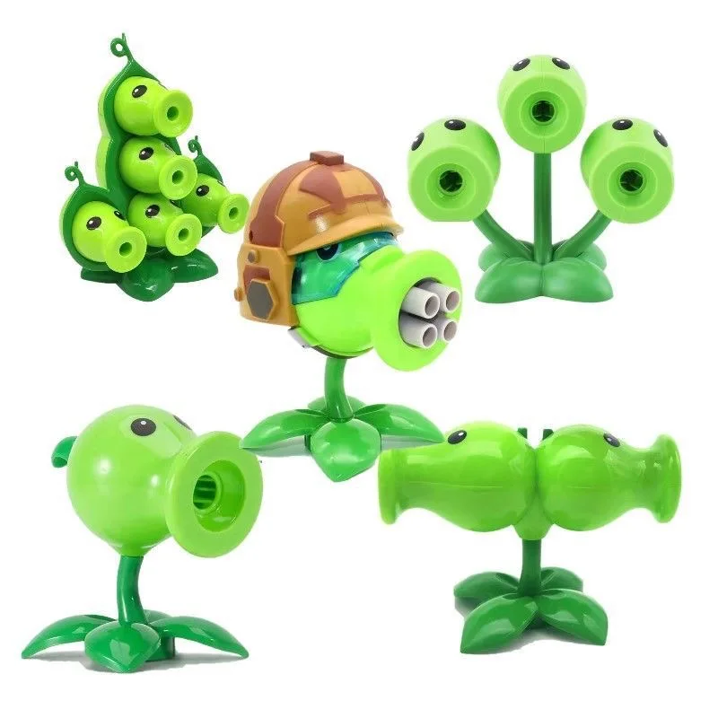 Plants Vs Zombies Figures Gargantuar Dr. Zomboss Yeti Peashooter Chomper Sunflower Action Figure Zombies Toys Kids Birthday Gift thumbnail 5