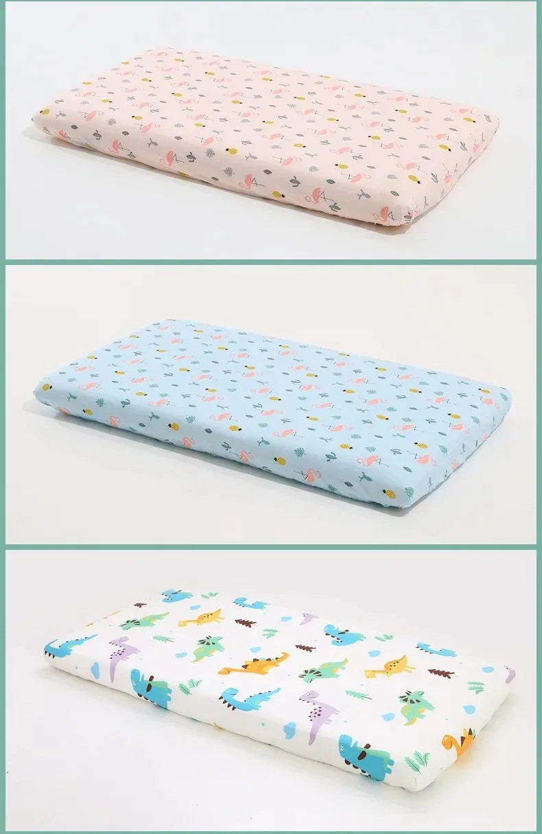 Pure Cotton Baby Mattress Baby Bed Sheet Bedspread Children Baby Newborn Children's Bed Cover For Newborn Bassinet Cradle Sheet thumbnail 5