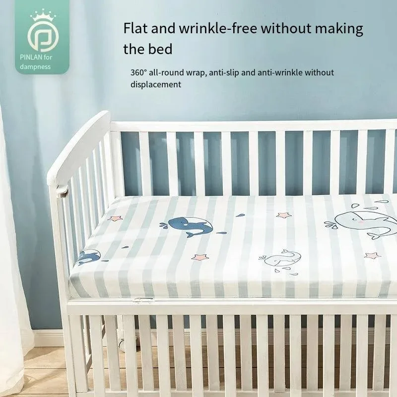 Pure Cotton Baby Mattress Baby Bed Sheet Bedspread Children Baby Newborn Children's Bed Cover For Newborn Bassinet Cradle Sheet thumbnail 3