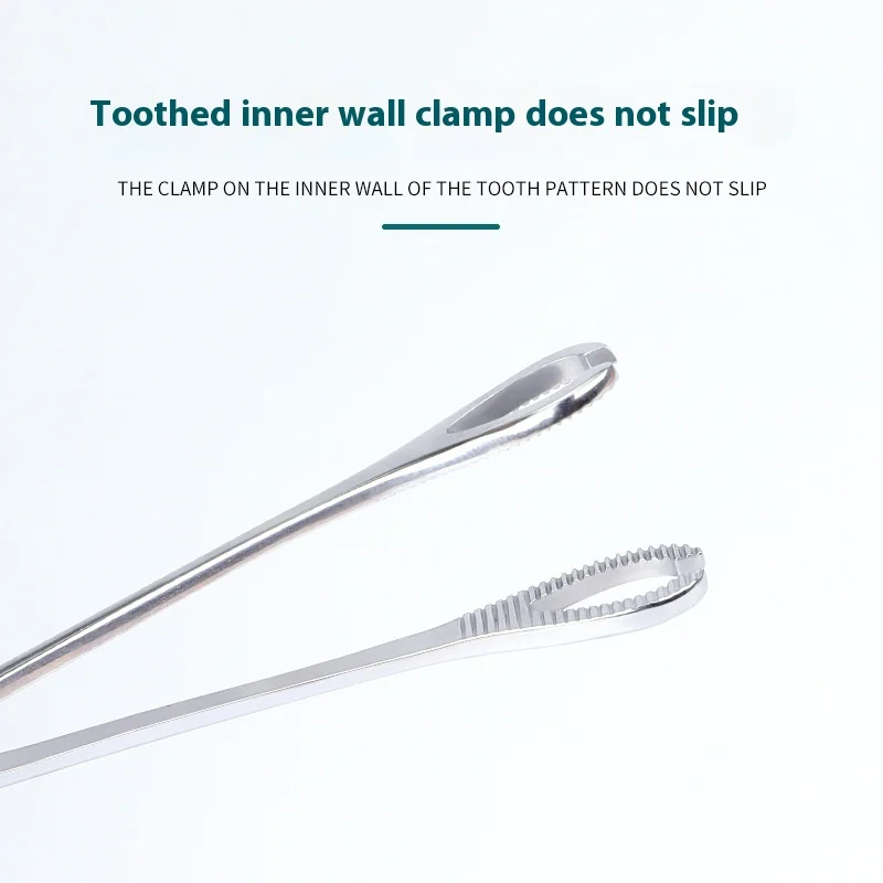 AIQUE Surgical Steel Pliers Forceps Needle Pipe Clamp Tweezers Open Close CBR Ring Plier Ear Belly Nose Medical Tool thumbnail 3