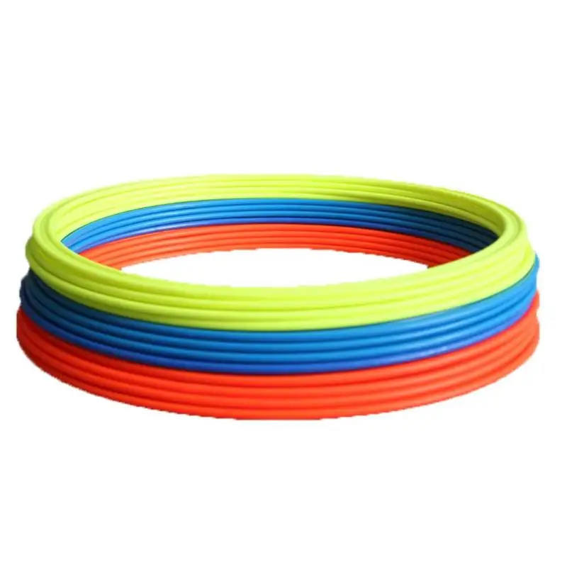 5pcs/set Football Soccer Speed Agility Training Rings Sport Training Equipment 30cm 40cm Dia thumbnail 6