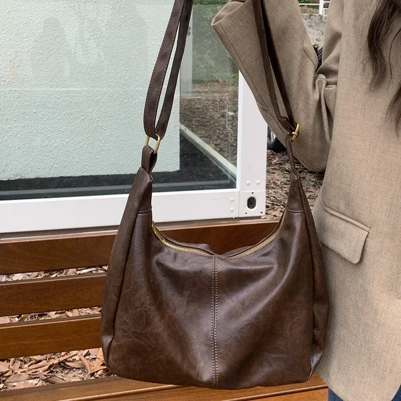 Women Handbags PU Leather Women Shoulder Bag Fashion Luxury Ladies Messenger Bags High Quality Female Tote Bag thumbnail 5