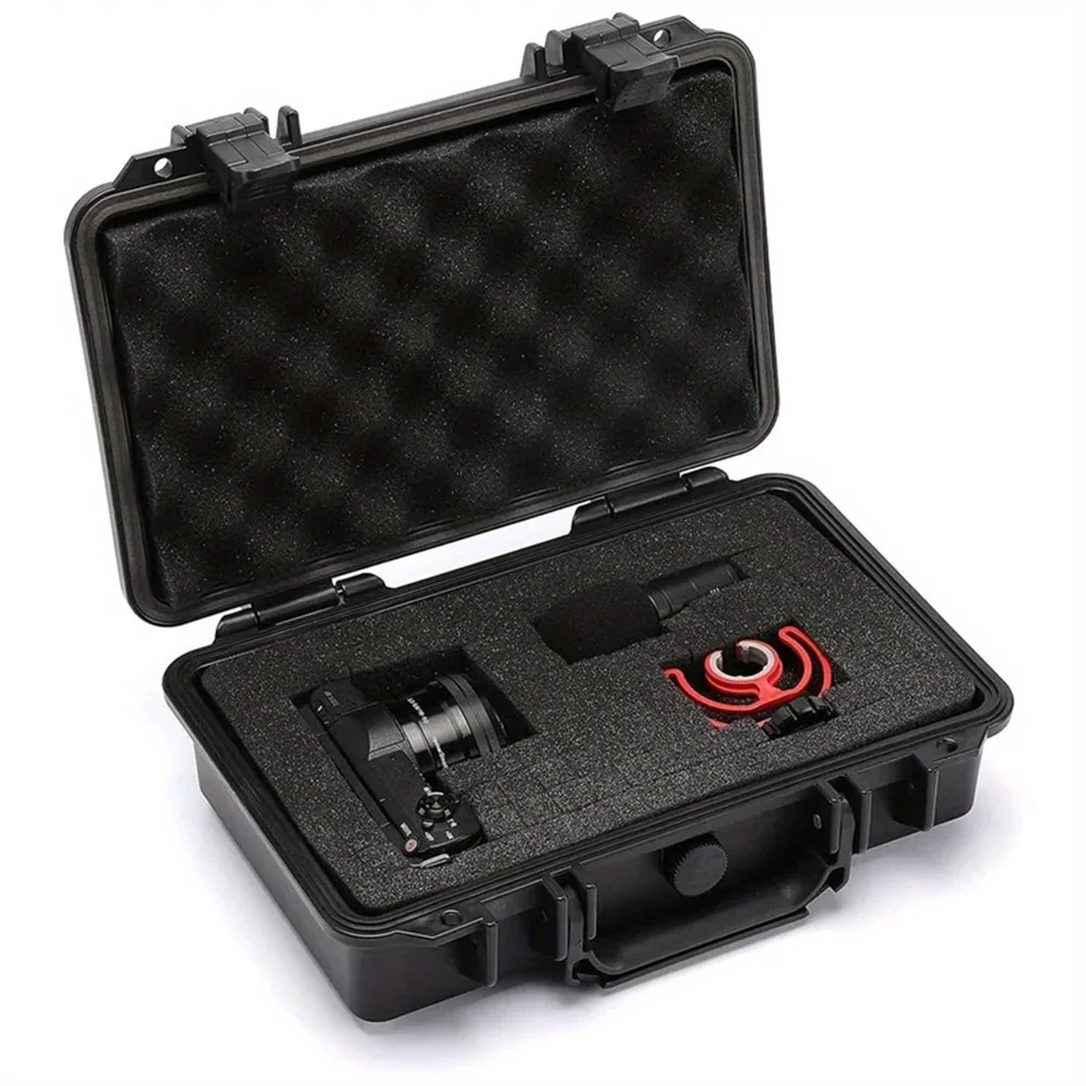 Waterproof Hard Carry Case Bag Toolbox With Pre-cut Sponge Storage Box Safety Protector Organizer Hardware Box Impact Resistant thumbnail 4