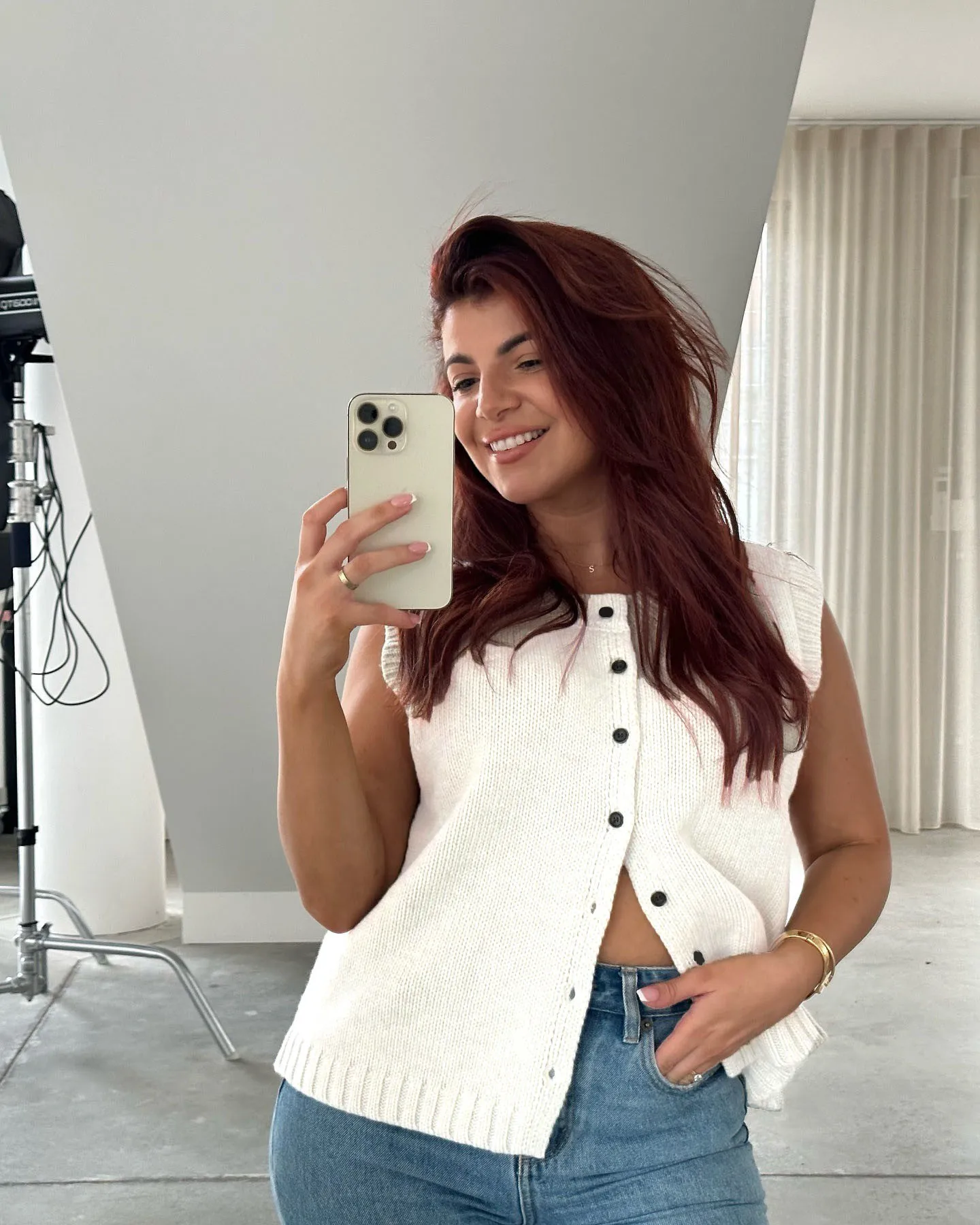Autumn Fashion Knitted Vests Top For Women Casual Single-Breasted Knitwear Cardigan Tanks Female Solid Sleeveless Sweaters Vest thumbnail 6