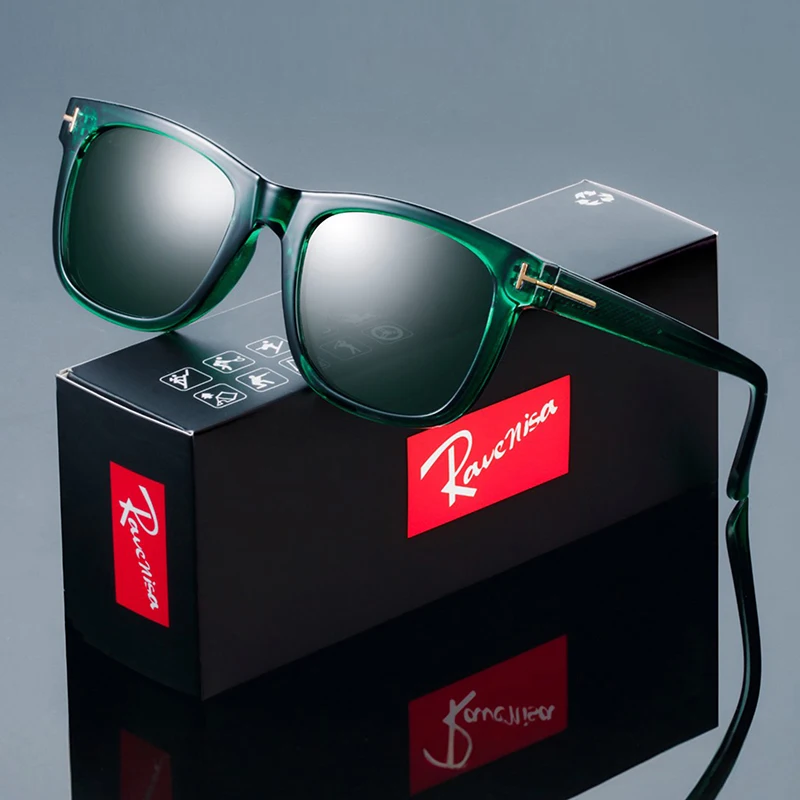 Fashion Square Polarized Sunglasses man Driving Fishing Luxury Brand Designer UV400 Eyewear thumbnail 4