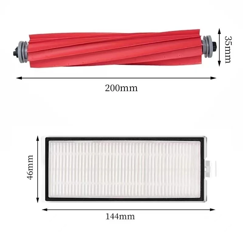 Roborock Q7 Max / Q7 Max+ / Q7 Plus / T8 Hepa Filter Robot Vacuum Cleaner Spare Parts Main Side Brush Mop Cloth Dust Bag thumbnail 2