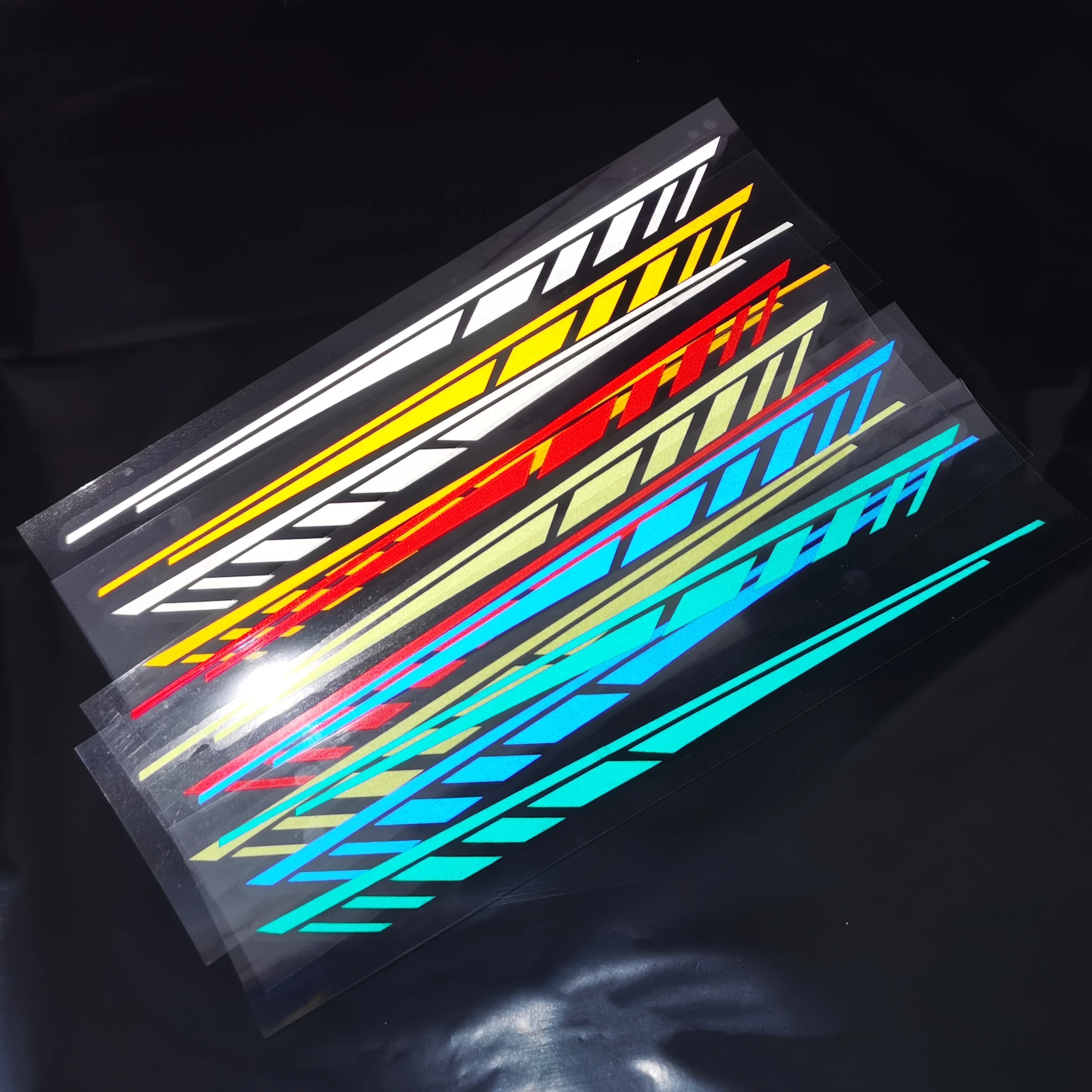 Motorcycle Front Fender Comb Universal Stickers Motor Body Reflective Waterproof Decal For Yamaha R1 R3 Mt07 Mt09 thumbnail 4